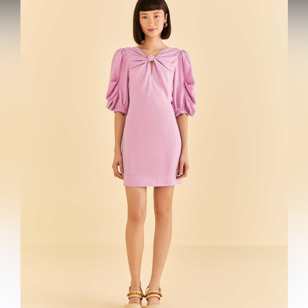 Farm Rio | Lilac Mini Dress